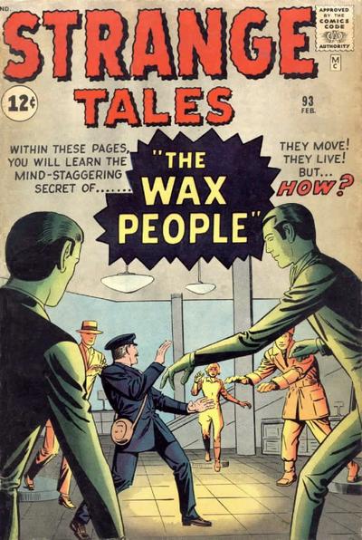 Cover for Strange Tales (Marvel, 1951 series) #93