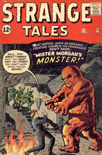 Cover for Strange Tales (Marvel, 1951 series) #99