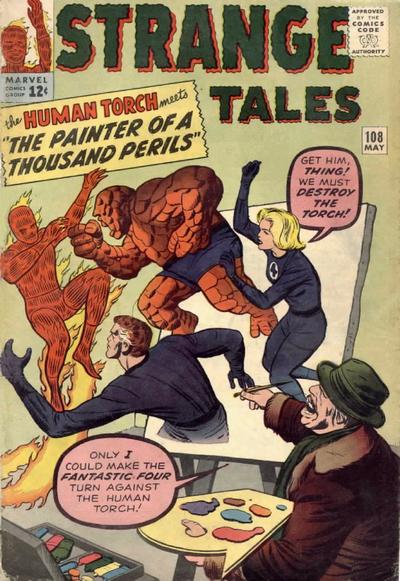 Cover for Strange Tales (Marvel, 1951 series) #108