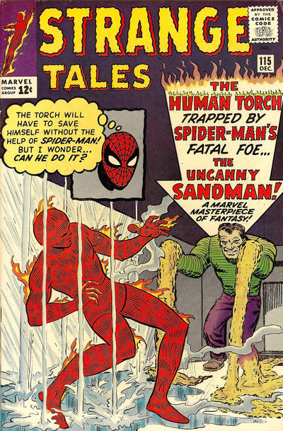Cover for Strange Tales (Marvel, 1951 series) #115