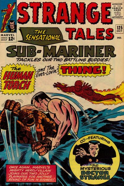 Cover for Strange Tales (Marvel, 1951 series) #125