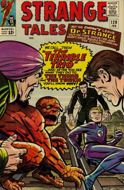 Cover for Strange Tales (Marvel, 1951 series) #129