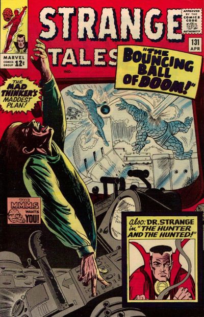 Cover for Strange Tales (Marvel, 1951 series) #131