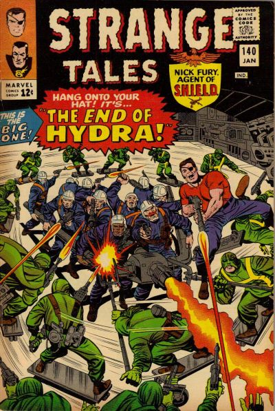Cover for Strange Tales (Marvel, 1951 series) #140