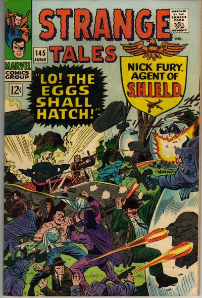 Cover for Strange Tales (Marvel, 1951 series) #145