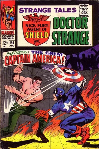 Cover for Strange Tales (Marvel, 1951 series) #159
