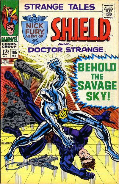Cover for Strange Tales (Marvel, 1951 series) #165