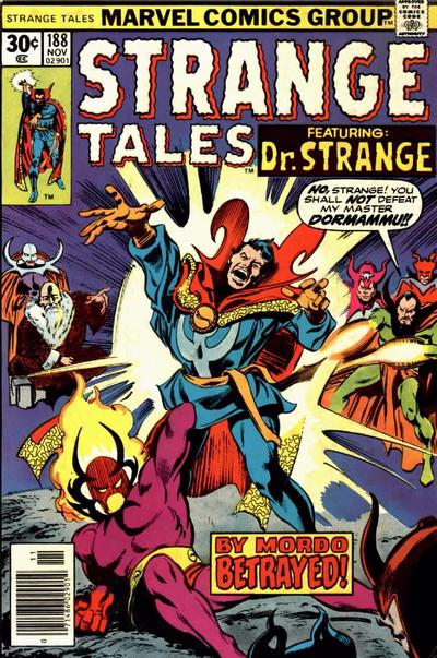 Cover for Strange Tales (Marvel, 1973 series) #188