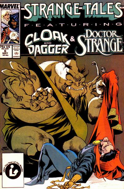 Cover for Strange Tales (Marvel, 1987 series) #6 [Direct]