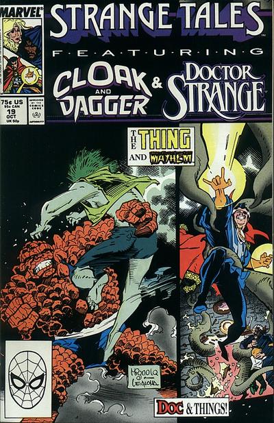 Cover for Strange Tales (Marvel, 1987 series) #19