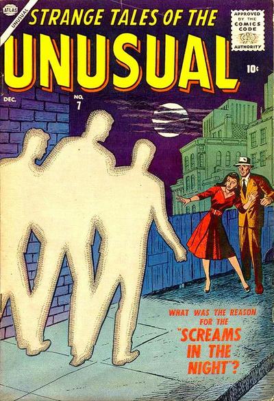 Cover for Strange Tales of the Unusual (Marvel, 1955 series) #7