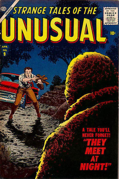 Cover for Strange Tales of the Unusual (Marvel, 1955 series) #9