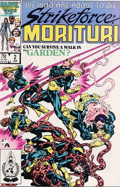 Cover for Strikeforce: Morituri (Marvel, 1986 series) #2 [Direct]