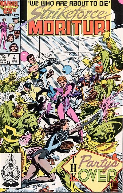 Cover for Strikeforce: Morituri (Marvel, 1986 series) #4 [Direct]
