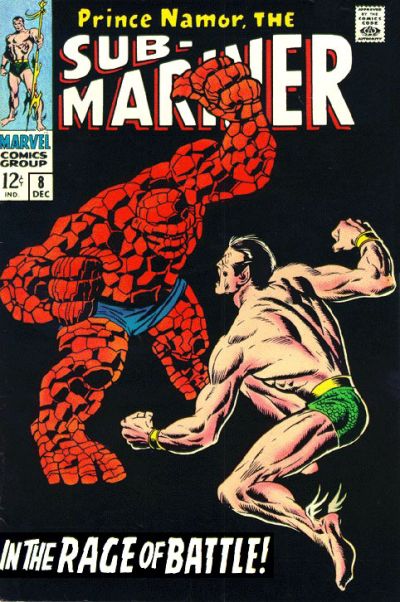 Cover for Sub-Mariner (Marvel, 1968 series) #8