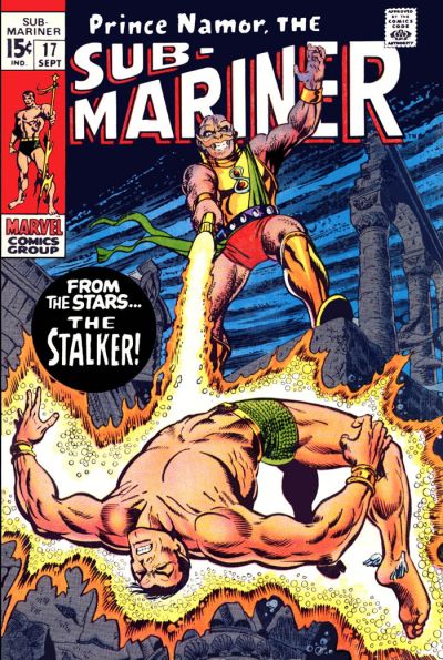 Cover for Sub-Mariner (Marvel, 1968 series) #17