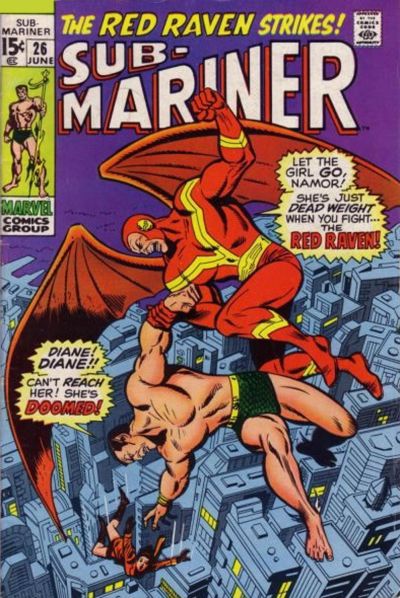 Cover for Sub-Mariner (Marvel, 1968 series) #26
