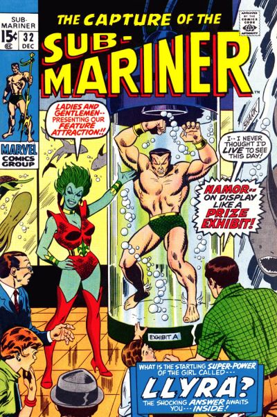 Cover for Sub-Mariner (Marvel, 1968 series) #32