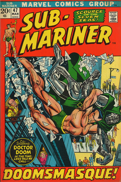 Cover for Sub-Mariner (Marvel, 1968 series) #47