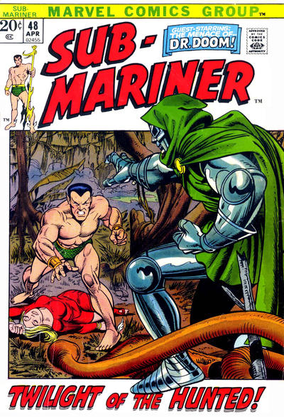 Cover for Sub-Mariner (Marvel, 1968 series) #48
