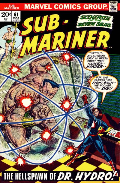 Cover for Sub-Mariner (Marvel, 1968 series) #61