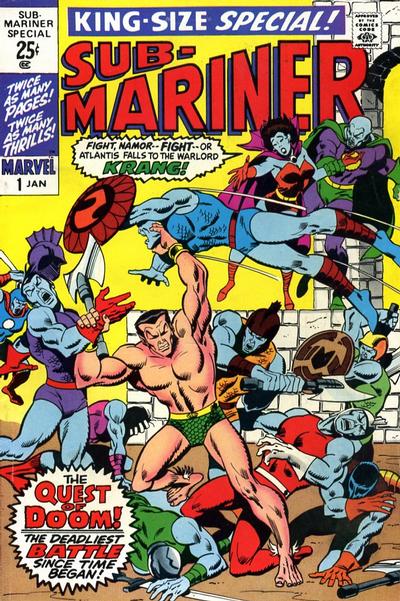 Cover for Sub-Mariner Special (Marvel, 1971 series) #1