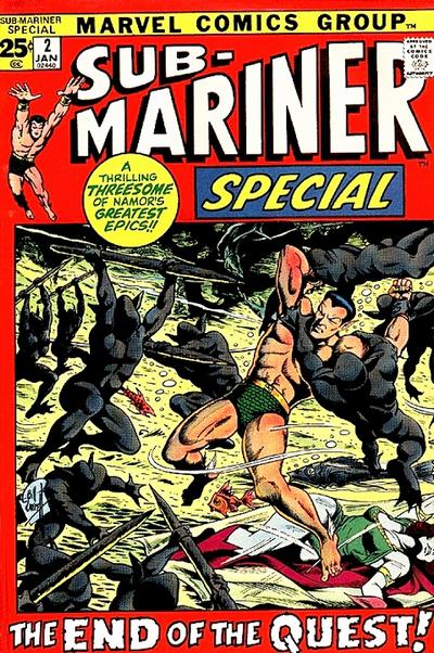 Cover for Sub-Mariner Special (Marvel, 1971 series) #2