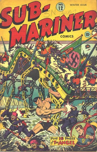 Cover for Sub-Mariner Comics (Marvel, 1941 series) #12