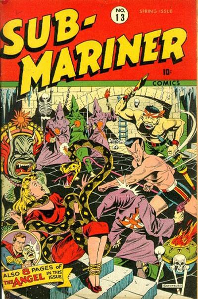 Cover for Sub-Mariner Comics (Marvel, 1941 series) #13