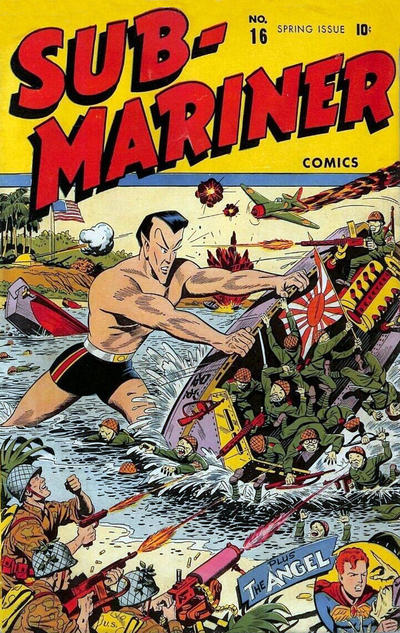 Cover for Sub-Mariner Comics (Marvel, 1941 series) #16