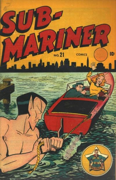 Cover for Sub-Mariner Comics (Marvel, 1941 series) #21