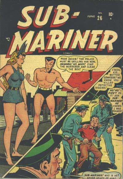 Cover for Sub-Mariner Comics (Marvel, 1941 series) #26