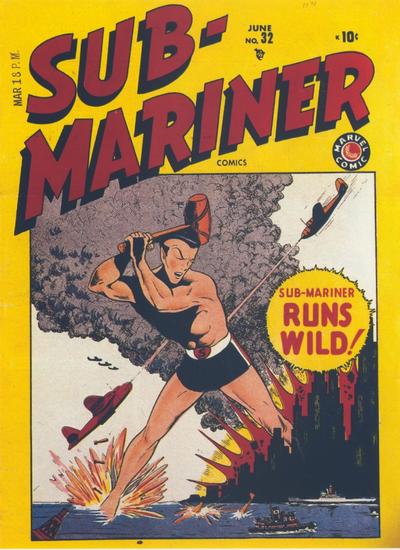 Cover for Sub-Mariner Comics (Marvel, 1941 series) #32