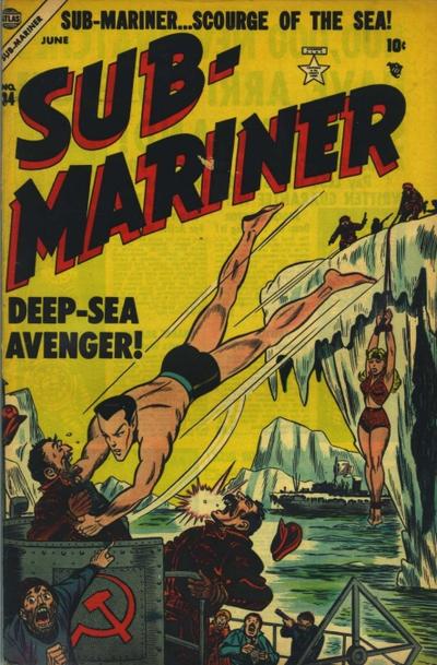 Cover for Sub-Mariner (Marvel, 1954 series) #34