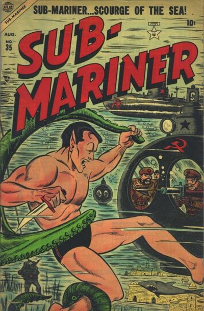 Cover for Sub-Mariner (Marvel, 1954 series) #35