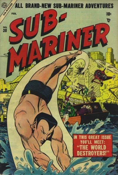 Cover for Sub-Mariner (Marvel, 1954 series) #38