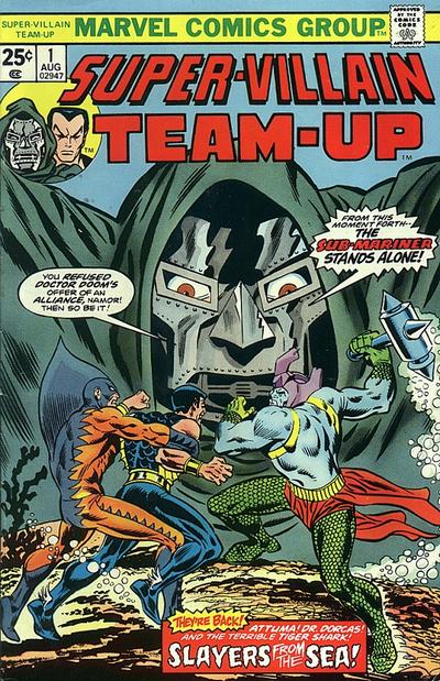 Cover for Super-Villain Team-Up (Marvel, 1975 series) #1