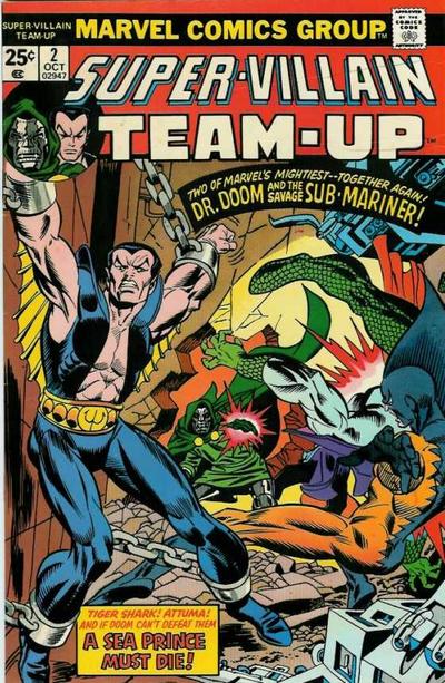 Cover for Super-Villain Team-Up (Marvel, 1975 series) #2