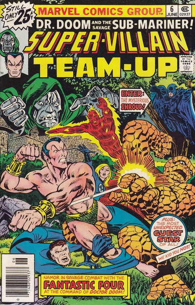 Cover for Super-Villain Team-Up (Marvel, 1975 series) #6