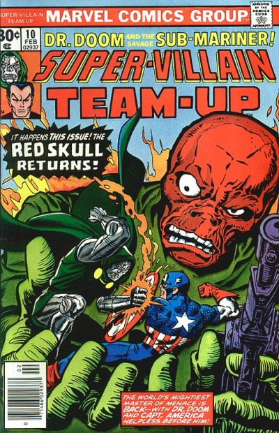 Cover for Super-Villain Team-Up (Marvel, 1975 series) #10