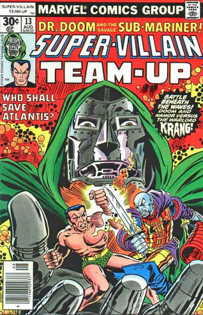Cover for Super-Villain Team-Up (Marvel, 1975 series) #13 [30¢]