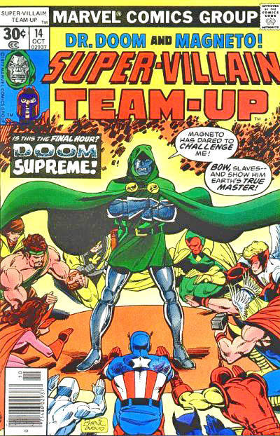 Cover for Super-Villain Team-Up (Marvel, 1975 series) #14 [30¢]