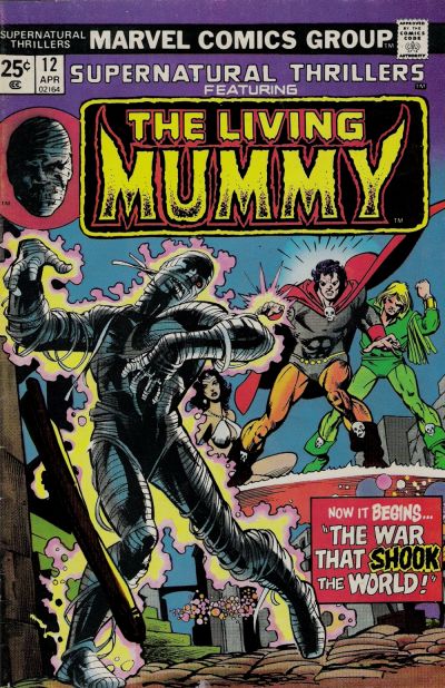 Cover for Supernatural Thrillers (Marvel, 1972 series) #12