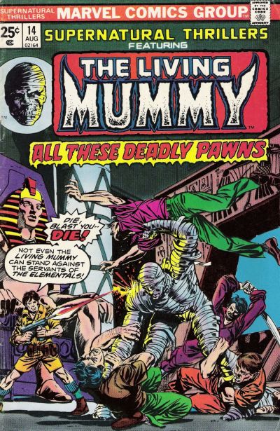 Cover for Supernatural Thrillers (Marvel, 1972 series) #14