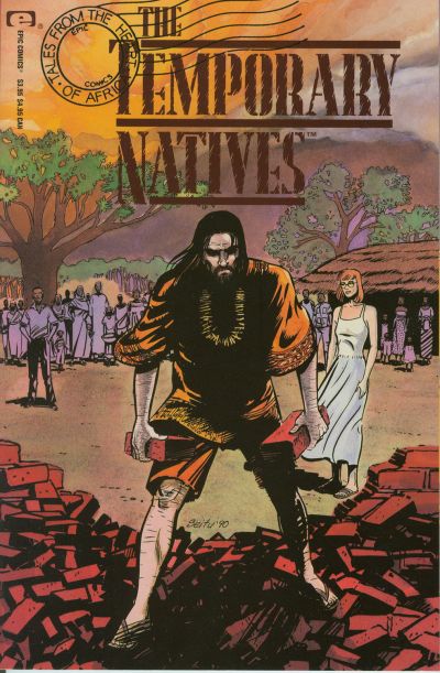 Cover for Tales from the Heart of Africa: The Temporary Natives (Marvel, 1990 series) #1