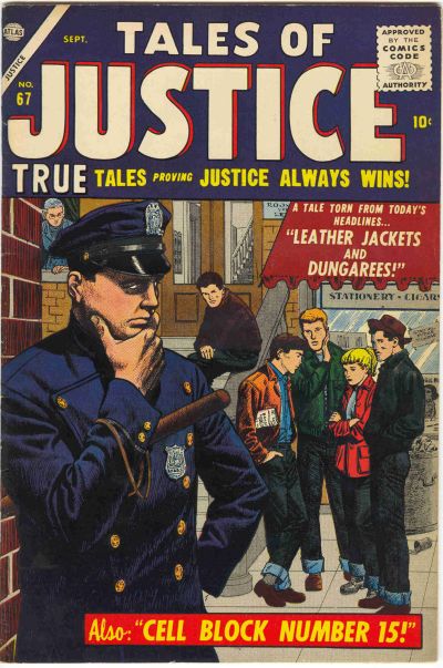 Cover for Tales of Justice (Marvel, 1955 series) #67