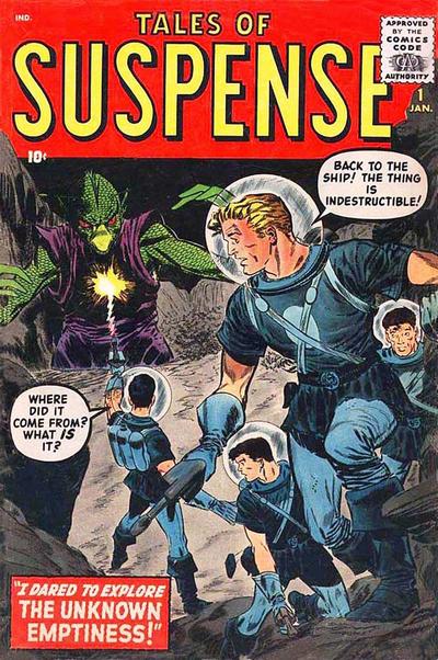 Cover for Tales of Suspense (Marvel, 1959 series) #1