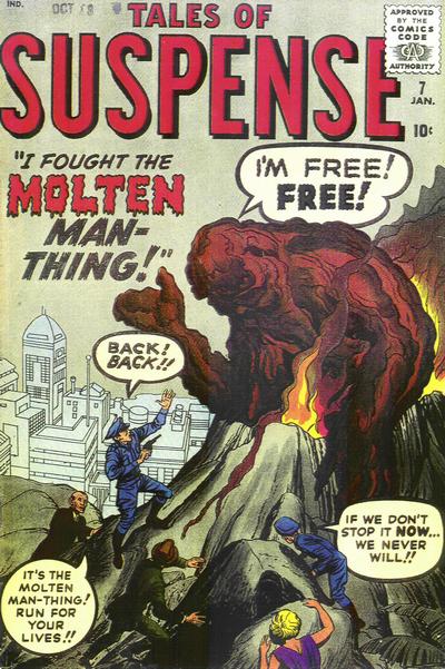 Cover for Tales of Suspense (Marvel, 1959 series) #7