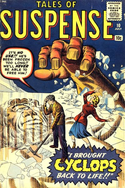 Cover for Tales of Suspense (Marvel, 1959 series) #10