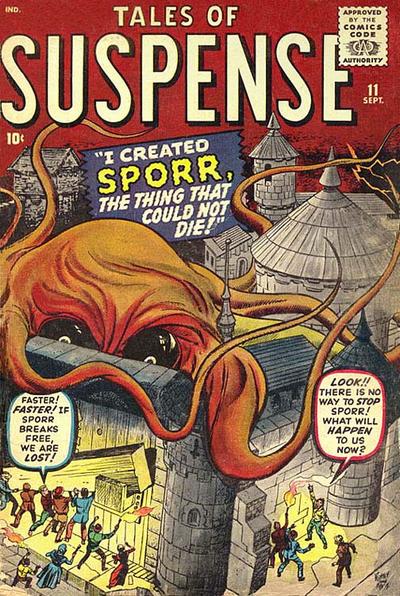 Cover for Tales of Suspense (Marvel, 1959 series) #11
